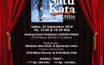 D’ArtBeat : SATU KATA yang Tertunda