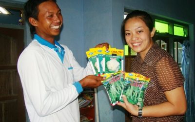 Benih & Pupuk Bagi Korban Letusan Gunung Merapi