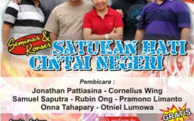 SATUKAN HATI CINTAI NEGERI – Manado, 2-3 April 2012